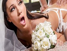 Runaway Bride Needs Penis Film With Keiran Lee,  Jazmin Luv - Brazzers Official