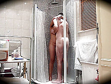 Susan Getting Fucked From Behind In The Shower