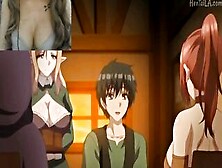 Anime - 3 Girls Fucks A Lucky Boy (Harem)