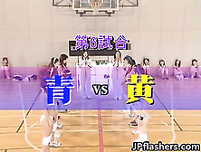 Amateur Asian Girls Play Naked Basketball 1 By Jpflashers