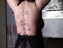 Fat Slave Vitgun's 60Th Birthday Spanking (Part 1)