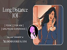 Joi From Your Long Distance Gf | F4M Erotic Audio For Guys | Asmr Erotica