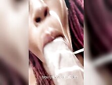 Having Fun Into My Throat With His Huge Penis