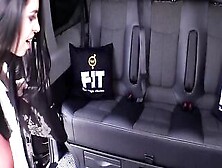 Fuckedintraffic - Kira Queen Russian Bombshell Getting Her Sweet Pussy Plowed! Inside The Car