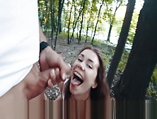 Real Public Anal Sex Near The Road With Cumshot In Mouth.  Mia Bandini
