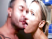 Charming Five Stars Milf Caught In Bathroom And Poked In Bed Rough!!!