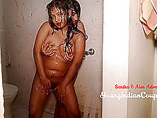 Gorgeous Indian Girls With Bouncy Tits Fuck In The Shower