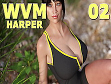 Wvm Harper #02 • Who Could Resist Such A Alluring Cleavage?