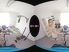 18Vr. Com Ass,  Throat,  And Pussy Exercises For Daniella Margot
