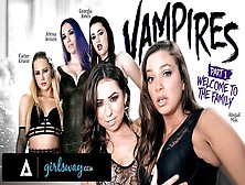 Watch Girlsway – Abigail Mac Is Gangbanged Hard By A Vampire Coven Free Porn Video On Fuxxx. Co