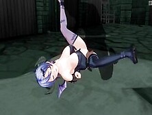 3D Animated Succubus Has Huge Jugs Shaking While Being Nailed