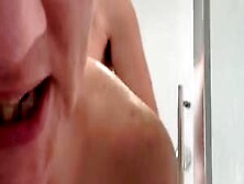Perverted Step Son Fucks Rough After My Shower