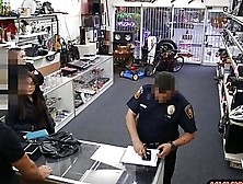 Two Naughty Bitches Try To Steal And Fucked Hard By Pawn Man