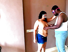 Horny Big Tits Bengali Indian Bhabhi Spreading Her Gams Broad Taking Popshot