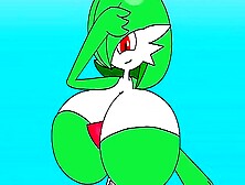 Gigantic Gardevoir Grows And Eats Everything Around In An Animated Video