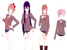 Doki Doki Futanari Club: All Girls Taker | Pov