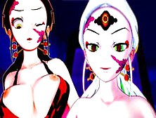 Tanjiro Hard Fucks Daki To Contain Her Demon Form With Many Creampies - Demon Slayer Anime Hentai 3D