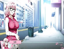 Hot And Nerdy Futa With Pink Hair Fucks A Horny Girl
