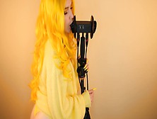 Kitty Klaw Asmr - Yellow - Licking And Mouth Sounds