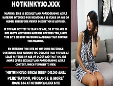 Hotkinkyjo 99Cm Deep Dildo Anal Penetration,  Prolapse & More