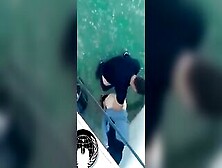 Arab Young Couple Fuck In Public