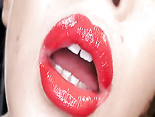 Asian Sluts Testing Lipstick Endurance In Wet Kisses Experiment