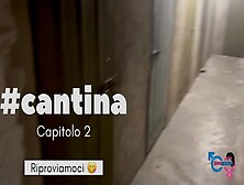 Italian Wifey Gives A Bj In The Cellar Of The Building And Sucks,  Enjoy Me Barefaced On Onlyf