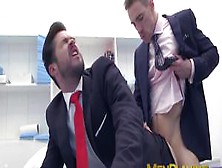 Men Playing - Beautiful Kayden Gray Hard Ass Drilling Man In Suit After Bj (Mike De Marko)