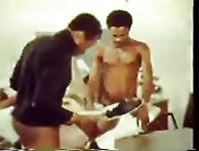 Interracial Threesome Vintage Sex