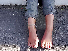 Shoes,  Socks And Feet On France Street - Leonie's Dirty Soles Inspected