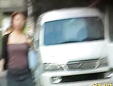 Boob Sharking Video Of A Lovely Japanese Woman On The Street