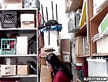 Monica Sage The Shoplifter Gets Caught