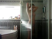 Blondie In Shower