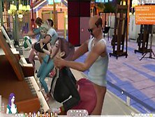 Sims 4：play The Piano X Make Love X 6P