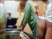Indian Sweet Ex-Wife Got Boned While Cooking