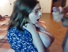 Busty Teen Cumshot