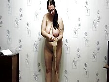 Older Big Titted Bbw Mom Peeing Inside Nylon Stockings