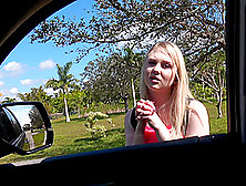 Getting Her Pussy Fucked In The Car Is What Lily Rader Likes The Most