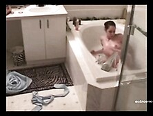 Spying My Sisters Bath Masturbation
