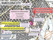 South Spain Street Prostitution Map,  Malaga,  Valencia,  Barcelona,  Benidorm,  Public,  Outside,  Real,