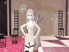 Skadi Arknights Animated Insects Sex Mmd Naked Dance Purple Wings Color Edit Smixix