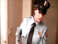 Police Officer Ger Hard Fucked From Milf
