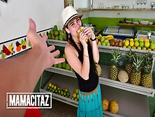 Huge Booty Brunette Luna Ruiz Picked Up For Hard Banging In Her Hispanic Cunt - Carne Del Mercado