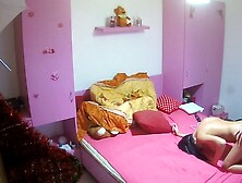 Romanian Amateur Couple's Steamy Homemade Sex Tape Captured On Camera