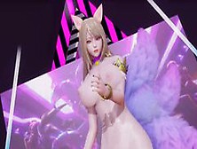[Mmd] Lupin Ahri Nude Erotic Dance Uncensored 3D
