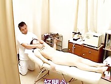 Busty Japanese Babe Gets Banged In Voyeur Massage Video