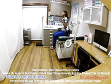 Black Beauty Minnie Rose's Gyno Exam Captured On Hidden Cameras By Doctor Tampa @girlsgonegynocom