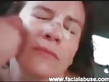 Lovely Amateur Ladies Taking Huge Cumshots To The Face