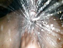 Squirting Creampie !!! She Squirts While I'm Cumming Inside Her Pussy