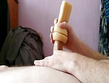 Quick Wank With New Toy
